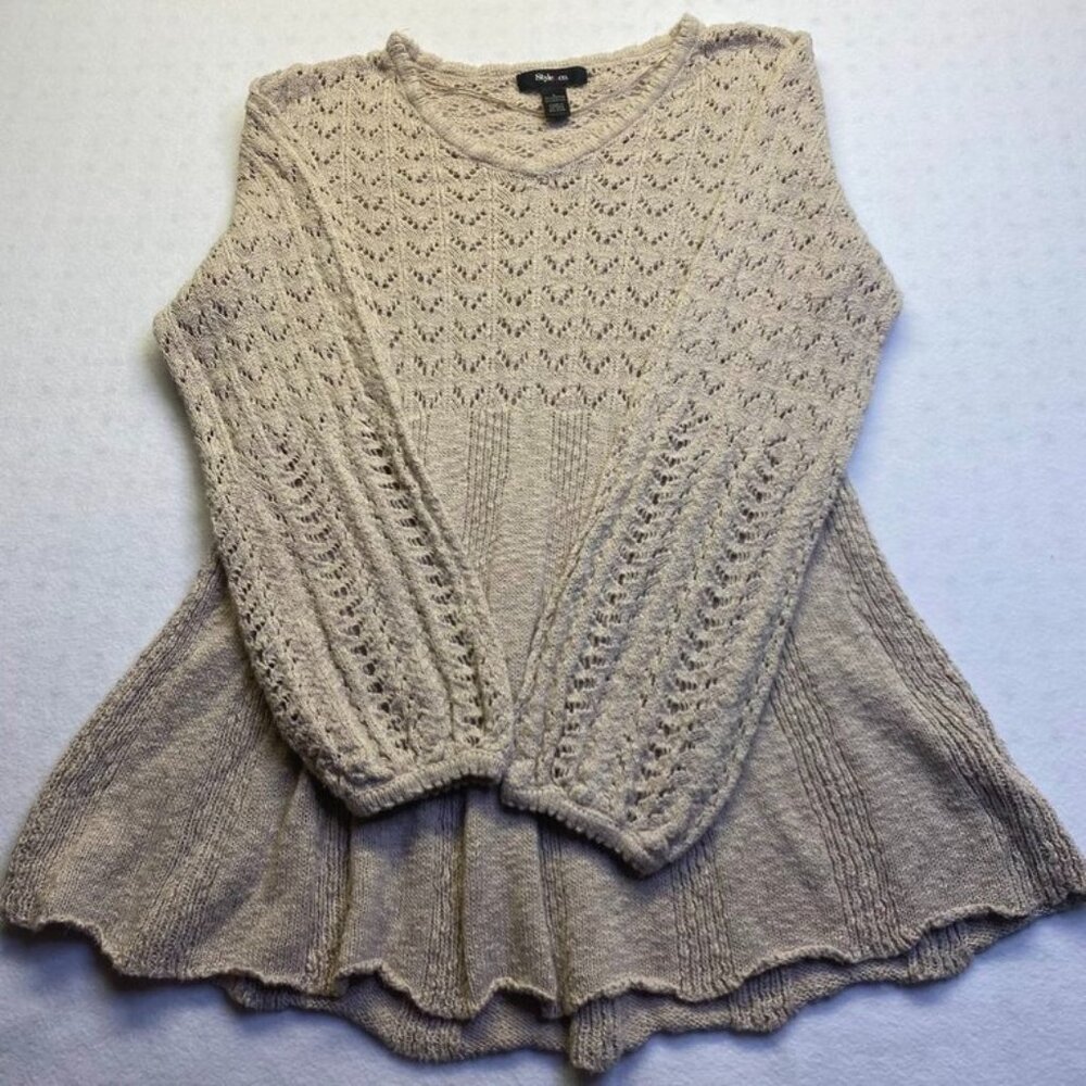 Style &Company (L) Tan